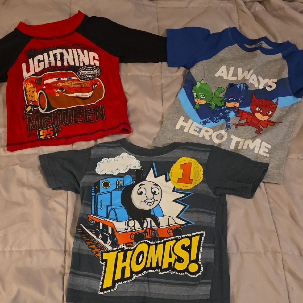 Kids Character T-Shirts Set